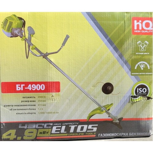 Мотокоса Eltos БГ-4900 (1 нож, 1 катушка)