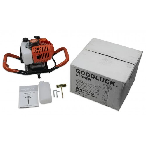 Мотобур GoodLuck Super GEA 52/150 (комплект шнек 100 мм на 800 мм)