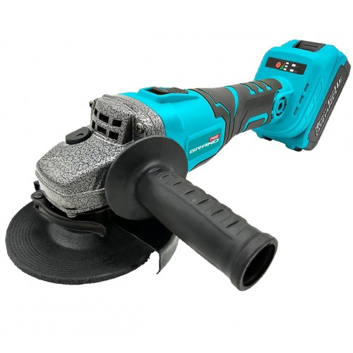 Аккумуляторная болгарка Grand МШУ 125 20BL /PRO (20в 4А/ч)