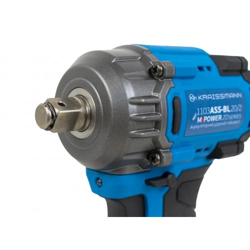 Акумуляторный ударный гайковерт Kraissmann 103 ASS-BL 20/2 MP