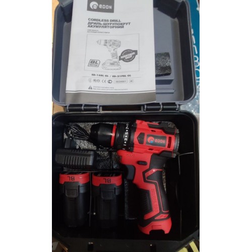 Шуруповерт аккумуляторный Edon ED-16BL OL